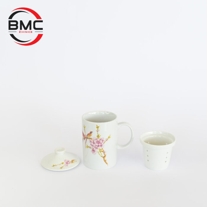 Keramička Šolja Sa Cjedilom Za Čaj - Image 2