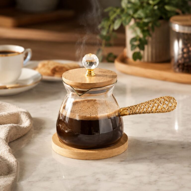 Džezva za kafu za tradicionalnu pripremu domaće kafe