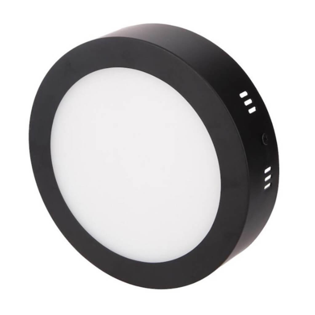 led panel nadgradni okrugli 6w