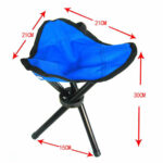 stolica sklopiva-tronožac u više boja