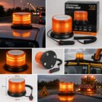Velika rotaciona lampa za auto 10–30 V za upozoravajuću signalizaciju
