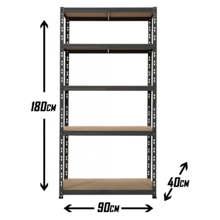 Metalna Montažna Polica 180x90x40cm-8mm 875kg - Image 2