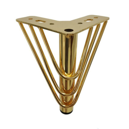 noga za sofu zlatna zicana