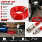 Crijevo za zrak za povezivanje kompresora i pneumatskog alata