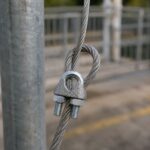 Inox žabica za sajlu za čvrsto pričvršćivanje spojeva