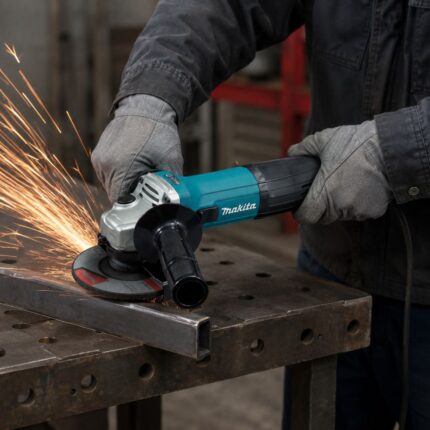 Makita kutna brusilica 125 mm za rezanje i brušenje materijala