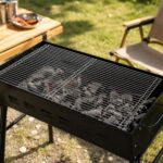Metalna rešetka za roštilj 58x30 cm za pečenje mesa i povrća