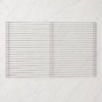 Inox rešetka za roštilj 68 × 40 cm