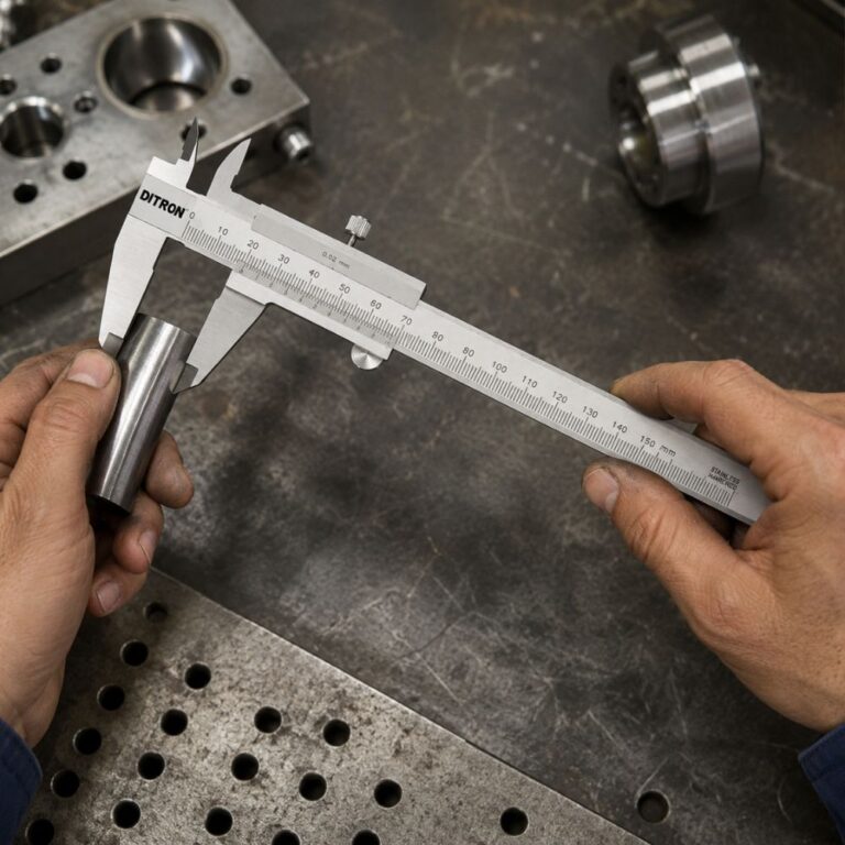Metalni šubler za mjerenje do 150 mm, dostava širom BiH