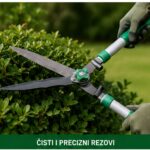 Ručne makaze za živu ogradu dužine 61 cm za ravnomjerno rezanje