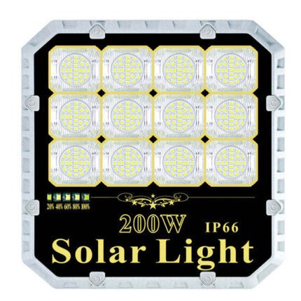 ulična sijalica sa solarnom pločom 200 w