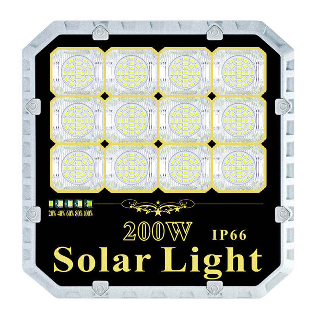 ulična sijalica sa solarnom pločom 200 w