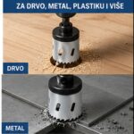 Komplet bi-metal kruna za izradu kružnih otvora