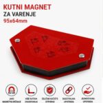 Kutni magnet za varenje 70093 za stabilno držanje metalnih dijelova