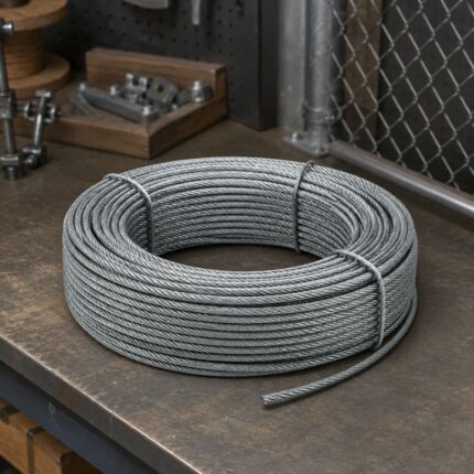 Plastificirana sajla 5 mm, bunt 75 m