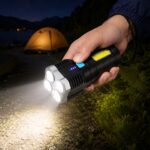 Punjiva baterijska LED lampa sa 4 LED diode