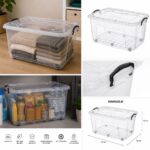PVC kutija za odlaganje 50 l za organizaciju stvari u domu