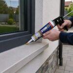 spojeve Silikon za sanitarne spojeve pogodan je za zaptivanje keramike, stakla i drugih glatkih površina