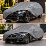 Prikaz sive univerzalne cerade na dva različita automobila