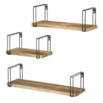 Zidna Polica Drvo-Metal 3u1 BMC