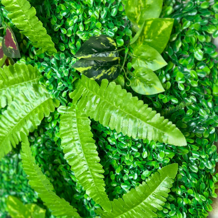 Umjetni Zeleni Zid Sa Listovima 60x40cm - Image 2