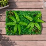 Umjetna ograda od lišća 60x40 cm za privatnost i uređenje zidova