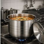 Gastro šerpa sa poklopcem za kuhanje većih količina hrane