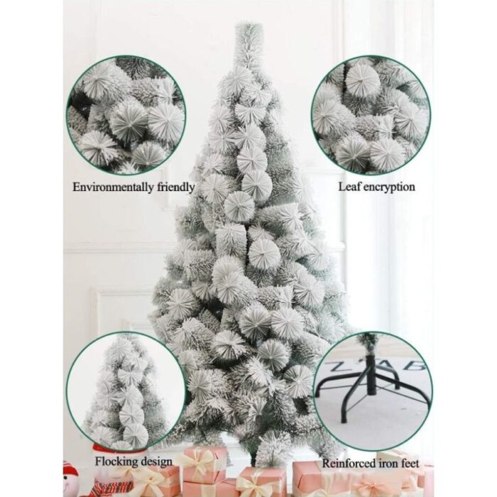 novogodišnji sniježni bor