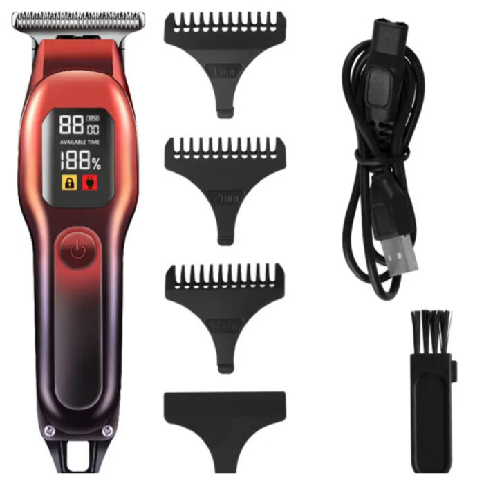 masinazasisanje Mašinica za Šišanje i Oblikovanje Brade - Digitalna - Image 1