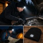 Mekana kapa sa LED svjetlom SEALEYCAP za toplinu i bolju vidljivost
