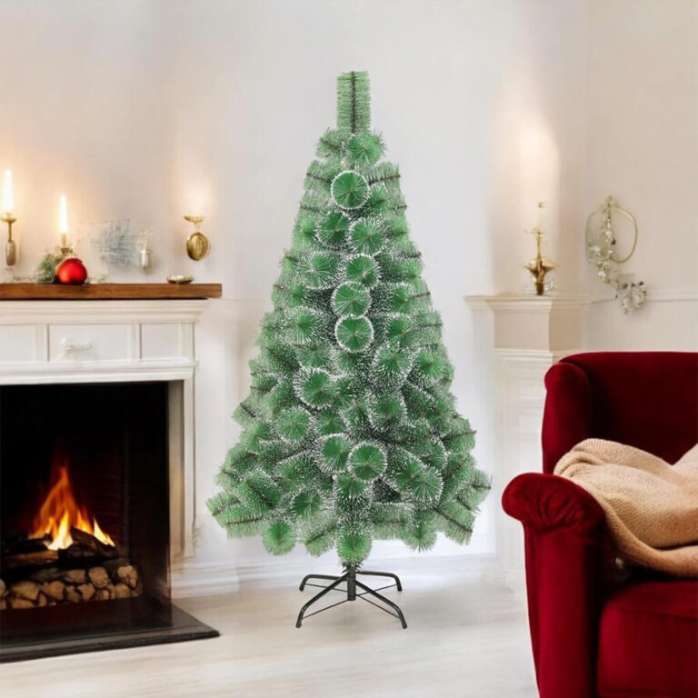 novogodišnji sniježni bor