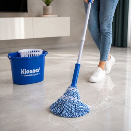 Rotirajući mop sa kantom Twist Kleaner za jednostavno pranje podova