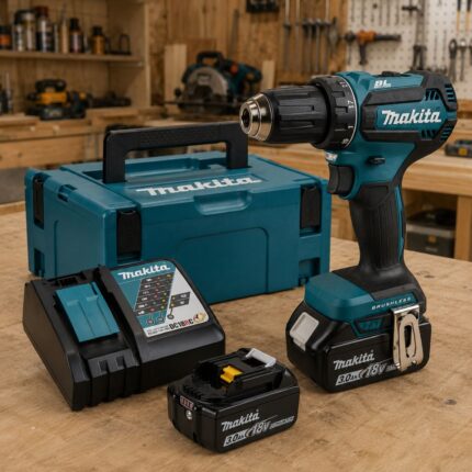 Akumulatorska bušilica Makita DDF485RFJ1 18V set za bušenje i odvijanje vijaka