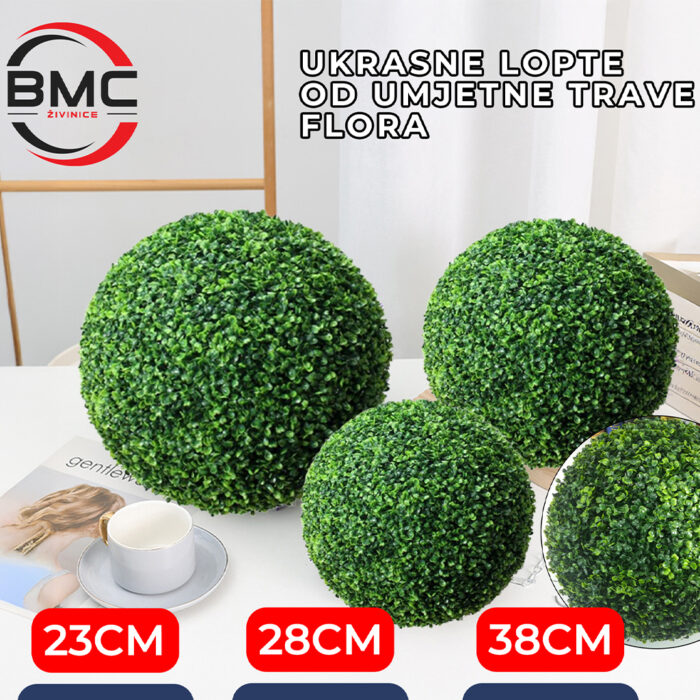 Lopta od Umjetne Trave Flora - Image 2