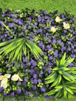 Dekorativno Zelenilo Virella 50x50cm Zidni Panel sa Vještačkim Biljkama, UV Otporno - Image 2