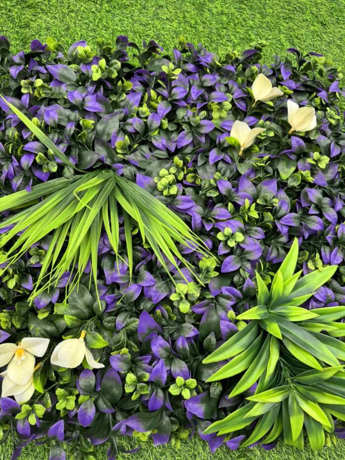 Dekorativno Zelenilo Virella 50x50cm Zidni Panel sa Vještačkim Biljkama, UV Otporno - Image 2