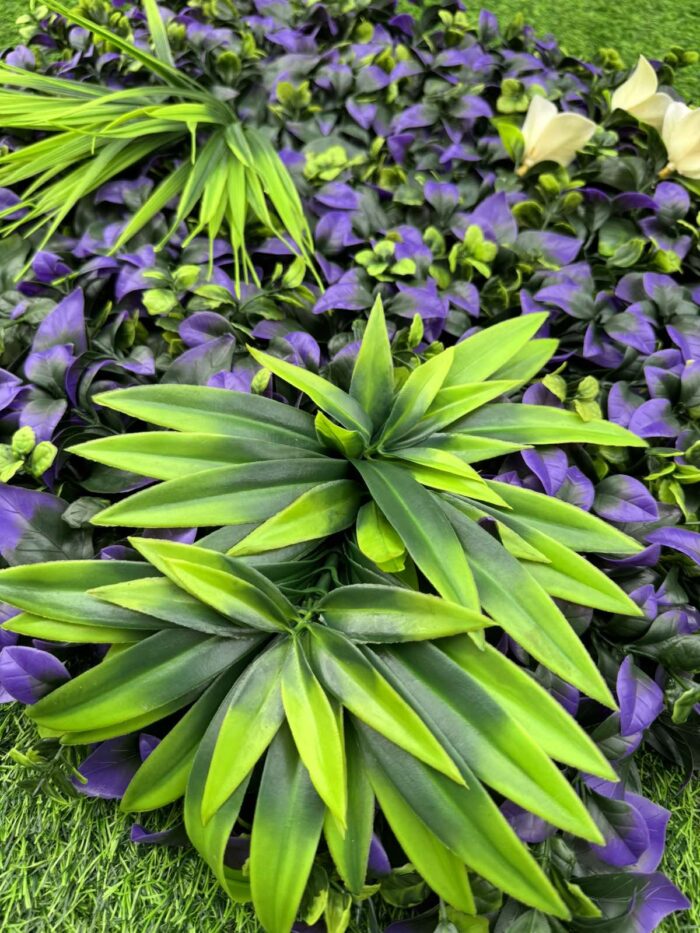 Dekorativno Zelenilo Virella 50x50cm Zidni Panel sa Vještačkim Biljkama, UV Otporno - Image 3