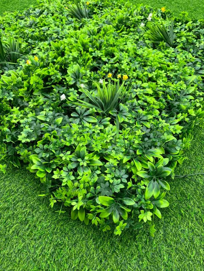 Dekorativno Zelenilo Lusca 100x100 cm – Panel Vještačkog Zelenila za Zid, UV Otporno - Image 2