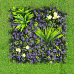 Dekorativno Zelenilo Virella 50x50cm Zidni Panel sa Vještačkim Biljkama, UV Otporno