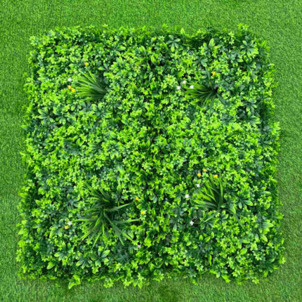 Dekorativno Zelenilo Lusca 100x100 cm – Panel Vještačkog Zelenila za Zid, UV Otporno