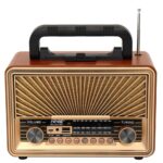 Retro zvučnik i radio NS-2073BT za bežično slušanje muzike