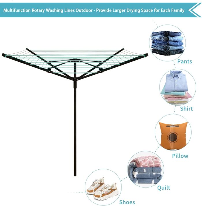 Vanjsko Ubadajuće Sušilo za Odjeću - Image 3