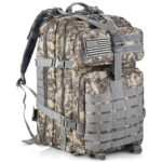 Taktički ruksak 50L Camo za kampovanje planinarenje i putovanja