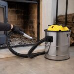 Usisivač za pepeo 1000W sa inox posudom od 20 L za kamine, peći i roštilje