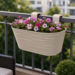 Žardinjera za cvijeće Siena Duo za balkon terasu i vrt