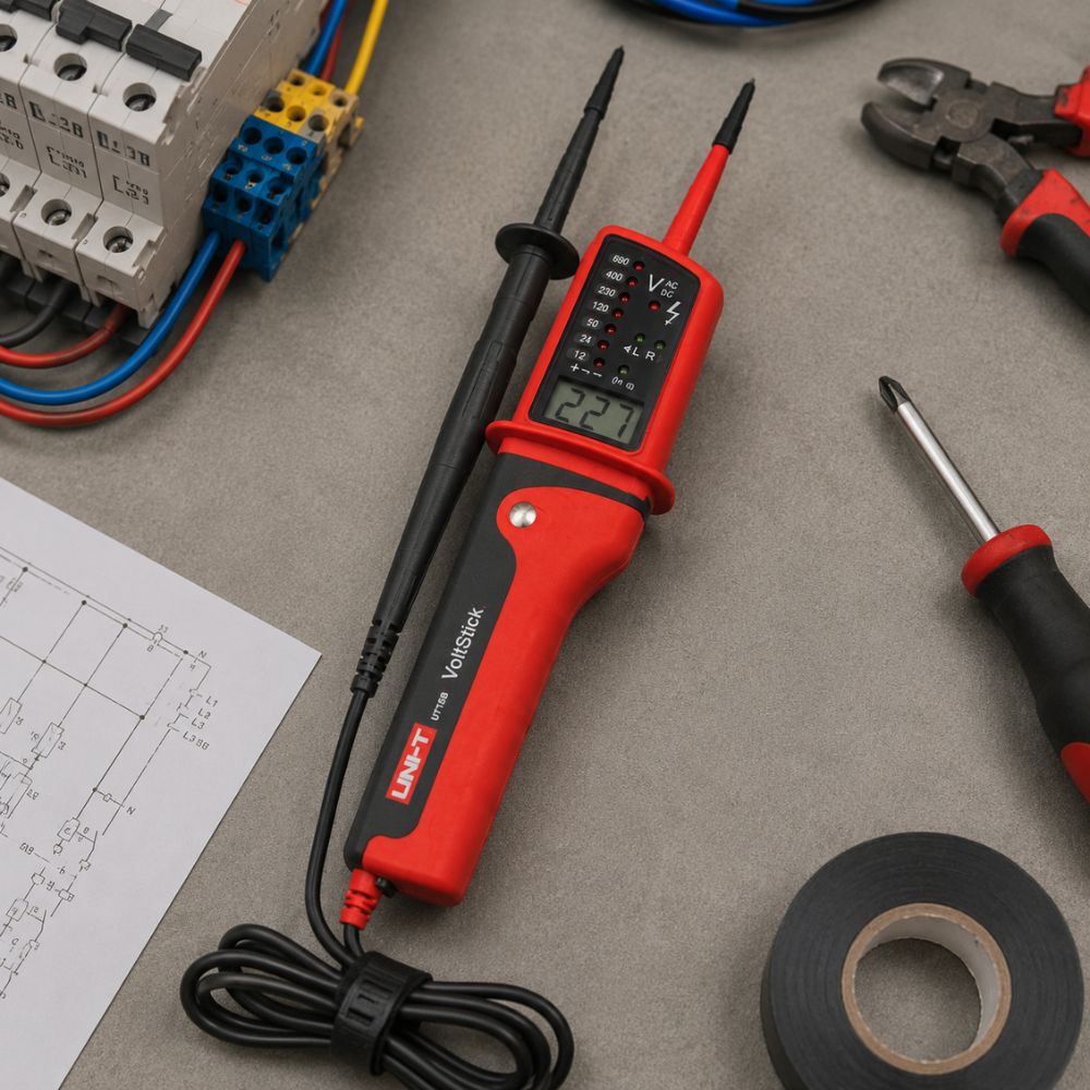 Digitalni ispitivač napona UT15B za električare i servisne radove
