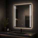 Pravougaono LED ogledalo 60x80 cm za elegantno i moderno kupatilo