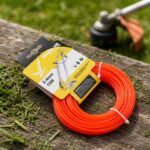 Struna za kosilicu 2,0 mm x 15 m kvadratnog presjeka za precizno i efikasno košenje trave