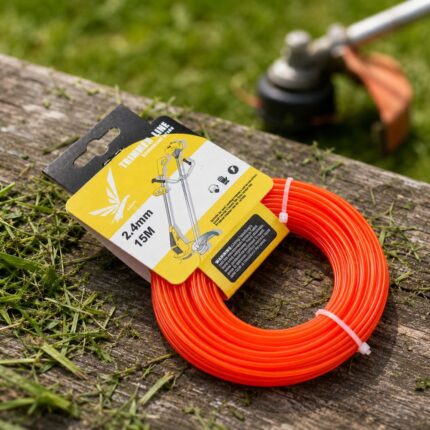 Struna za kosilicu 2,0 mm x 15 m kvadratnog presjeka za precizno i efikasno košenje trave