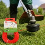 Struna za kosilicu 2,4 mm x 15 m uvijena najlonska struna za tiho i efikasno košenje